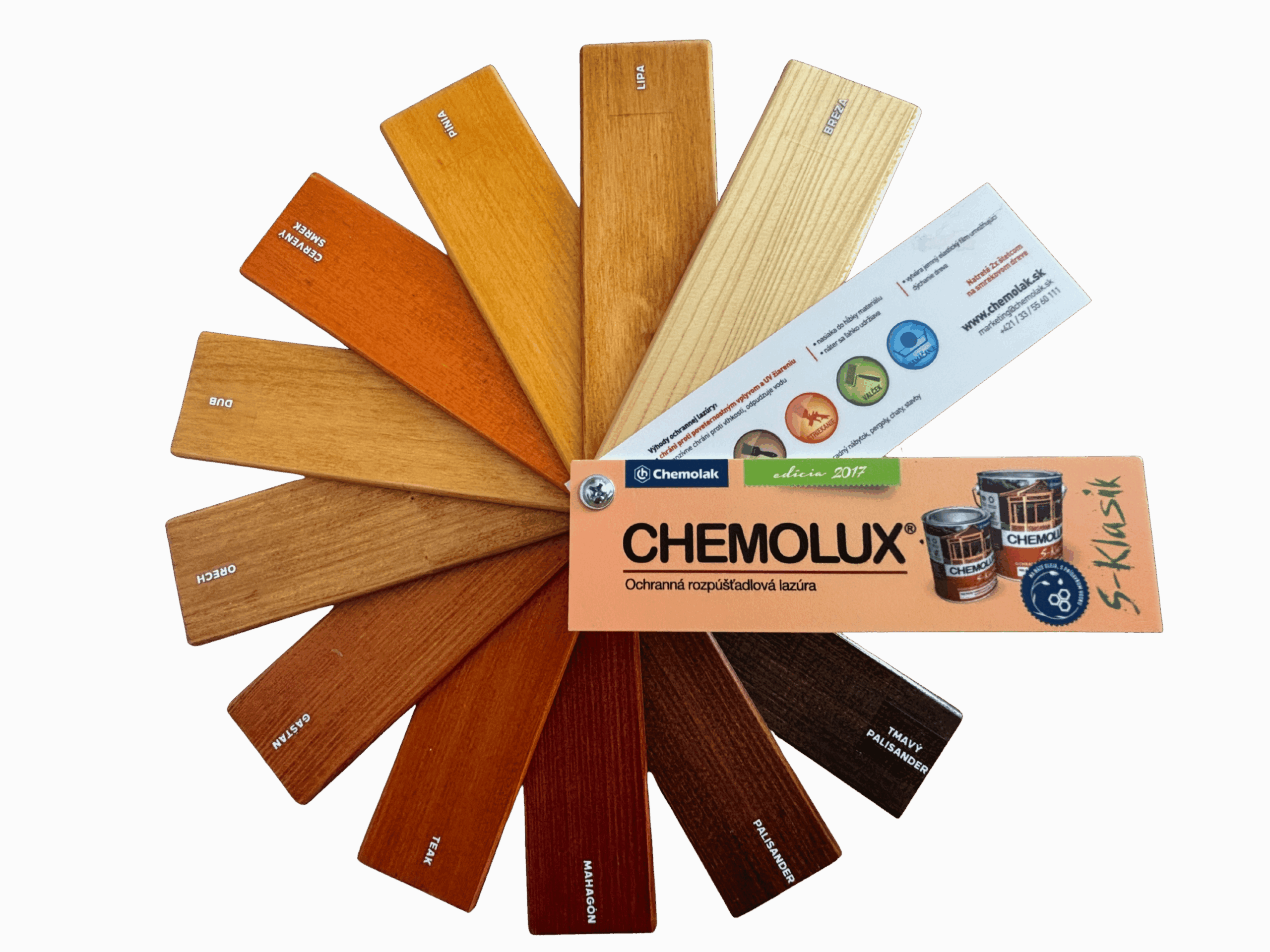 farebné variácie domčekov